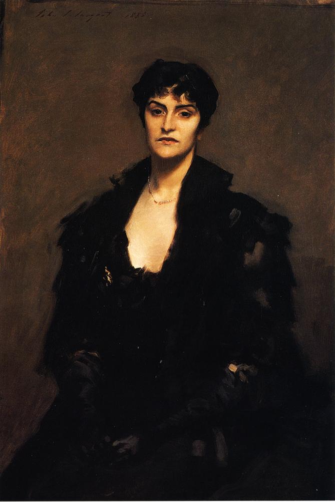 Sra. Waldo Story (John Singer Sargent) - Reprodução com Qualidade Museu