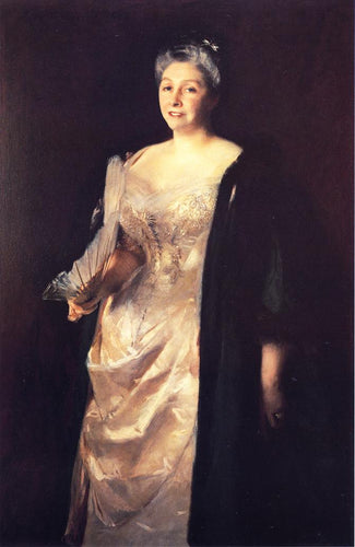 Sra. William Playfair (John Singer Sargent) - Reprodução com Qualidade Museu