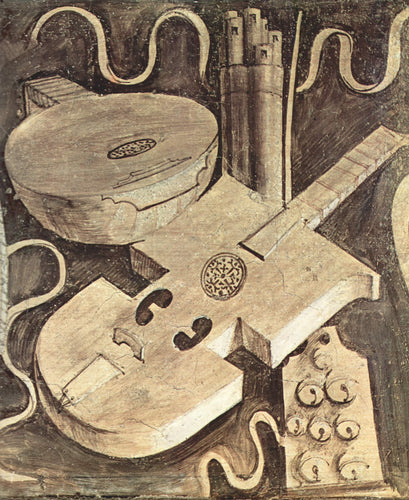 Instrumentos musicais (Giorgione) - Reprodução com Qualidade Museu