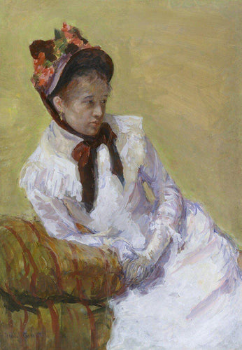 Auto-retrato (Mary Cassatt) - Reprodução com Qualidade Museu