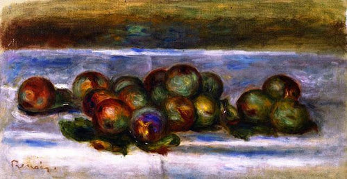Greengage Plums (Pierre-Auguste Renoir) - Reprodução com Qualidade Museu