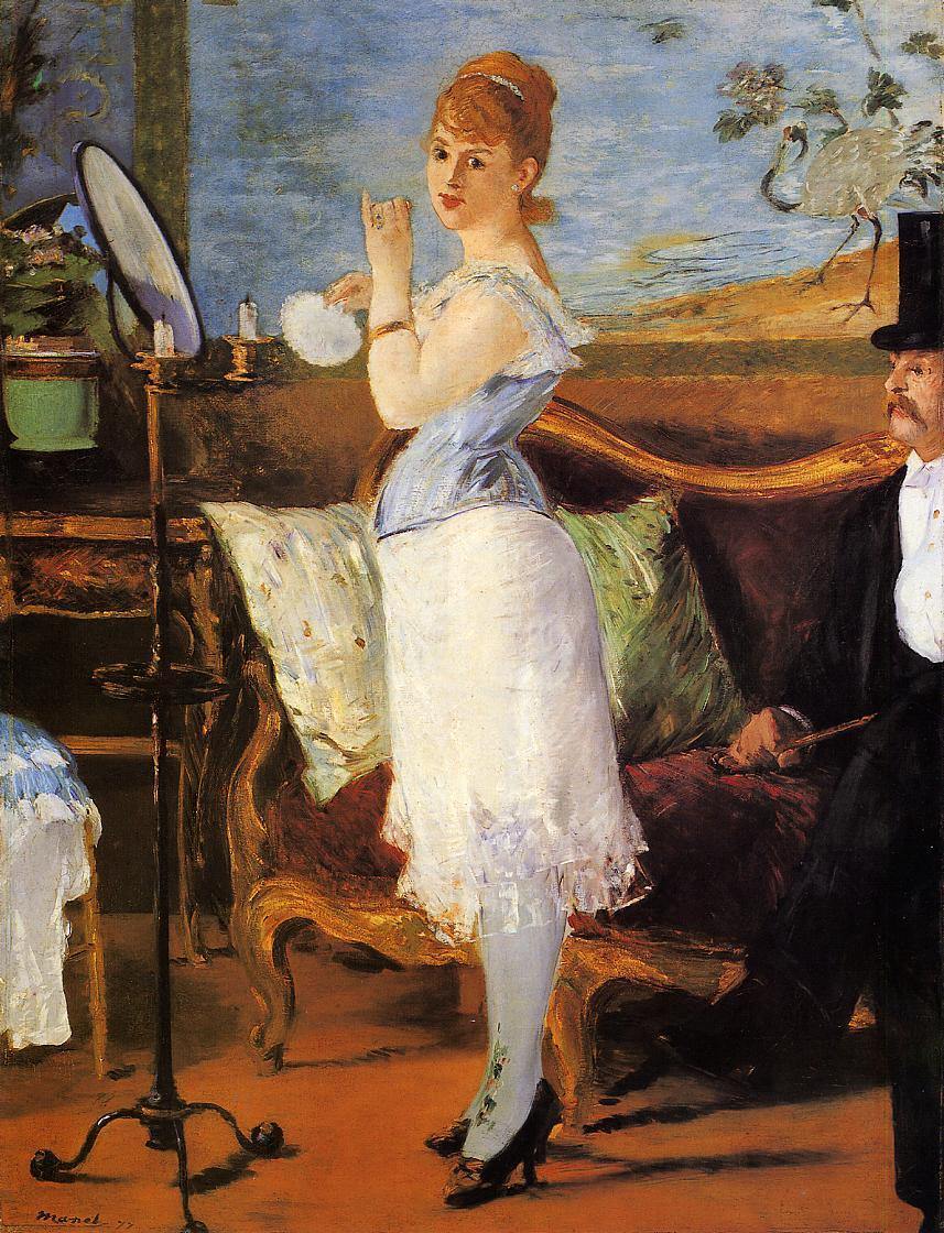 Nana (Edouard Manet) - Reprodução com Qualidade Museu