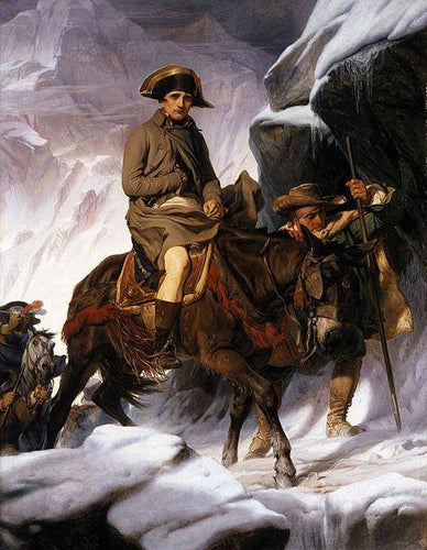 Napoleão cruzando os Alpes (Paul Delaroche) - Reprodução com Qualidade Museu