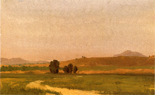 Nebraska nas planícies (Albert Bierstadt) - Reprodução com Qualidade Museu