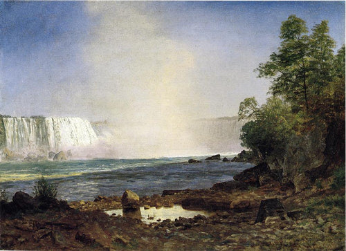 Cataratas do Niágara (Albert Bierstadt) - Reprodução com Qualidade Museu