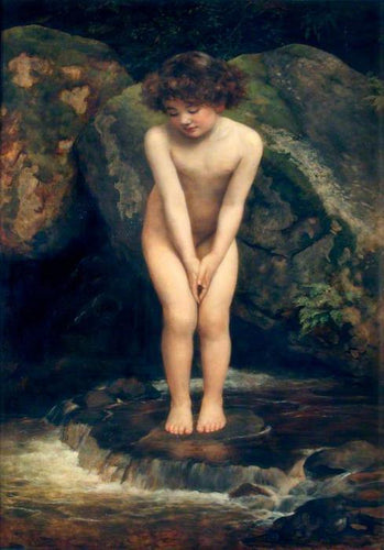 Bebé Água (John Collier) - Reprodução com Qualidade Museu