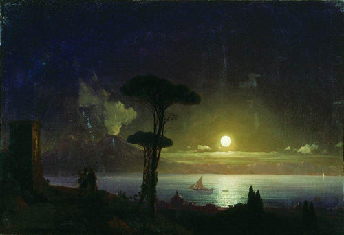 Noite (Ivan Aivazovsky) - Reprodução com Qualidade Museu