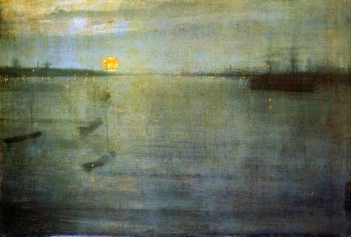 Sol Noturno (James Abbott McNeill Whistler) - Reprodução com Qualidade Museu