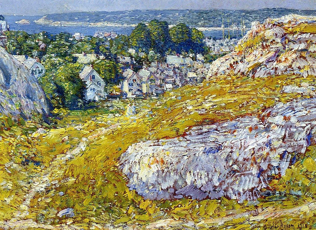 Normans Woe, Gloucester, Massachusetts (Childe Hassam) - Reprodução com Qualidade Museu