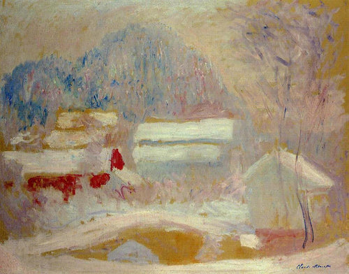 Paisagem norueguesa, Sandviken (Claude Monet) - Reprodução com Qualidade Museu
