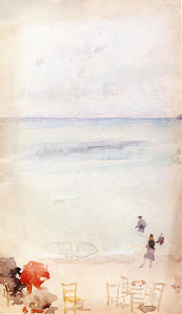 Nota em Opal - The Sands, Dieppe (James Abbott McNeill Whistler) - Reprodução com Qualidade Museu