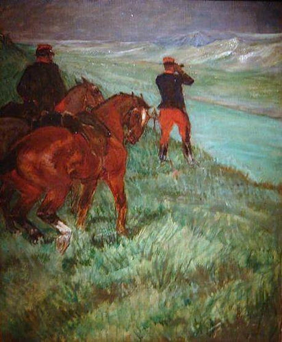 Observação Fabre, oficial da reserva (Henri de Toulouse-Lautrec) - Reprodução com Qualidade Museu