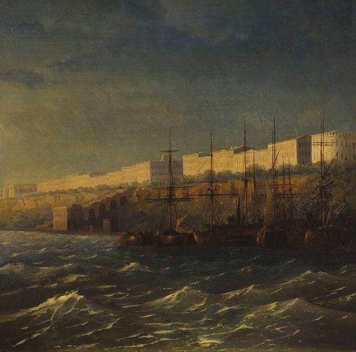 Odessa (Ivan Aivazovsky) - Reprodução com Qualidade Museu