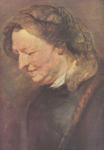 Velha (Peter Paul Rubens) - Reprodução com Qualidade Museu