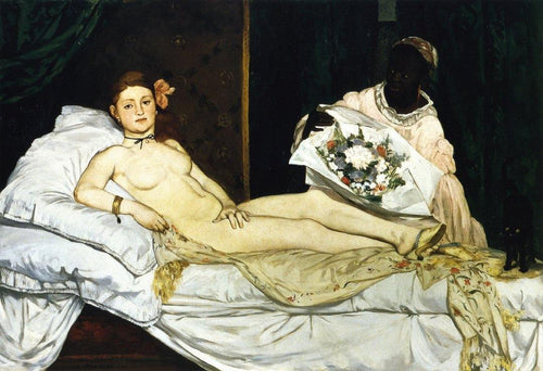 Olympia (Edouard Manet) - Reprodução com Qualidade Museu