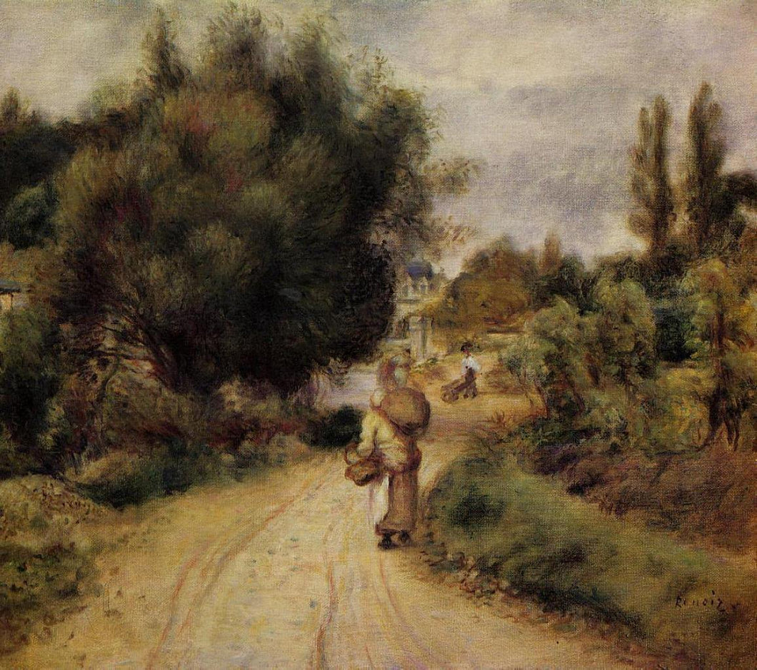 Nas margens do rio - Pierre-Auguste Renoir