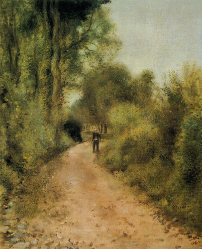 No caminho (Pierre-Auguste Renoir) - Reprodução com Qualidade Museu