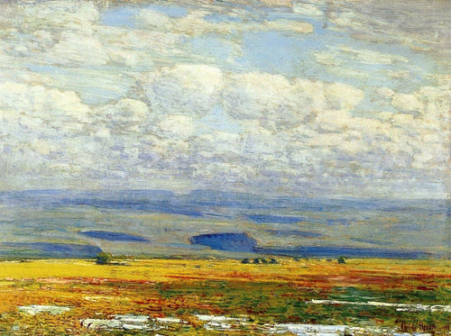 Oregon Landscape (Childe Hassam) - Reprodução com Qualidade Museu