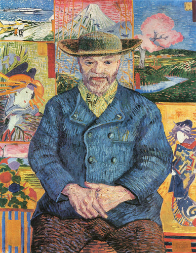 Pere Tanguy (Vincent Van Gogh) - Reprodução com Qualidade Museu