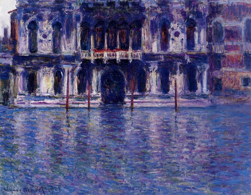 Palazzo Contarini (Claude Monet) - Reprodução com Qualidade Museu
