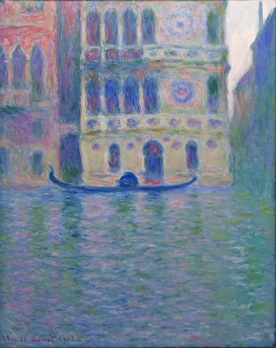 Palazzo Dario 4 (Claude Monet) - Reprodução com Qualidade Museu