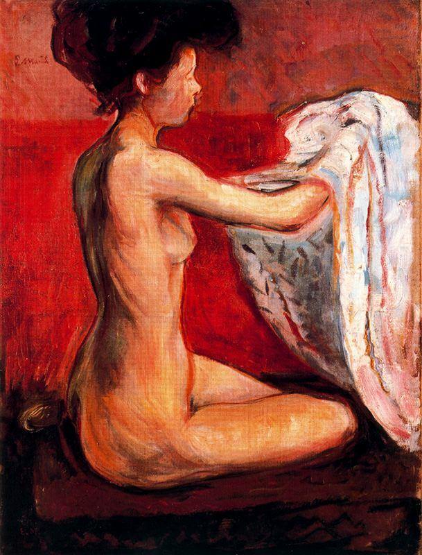 Paris nu (Edvard Munch) - Reprodução com Qualidade Museu