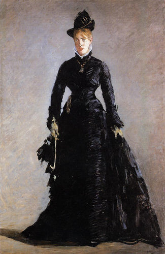 Estudo parisiense de Ellen Andree (Edouard Manet) - Reprodução com Qualidade Museu
