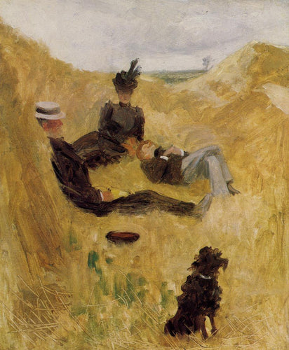 Festa no país (Henri de Toulouse-Lautrec) - Reprodução com Qualidade Museu