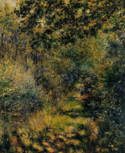 Caminho pela floresta (Pierre-Auguste Renoir) - Reprodução com Qualidade Museu