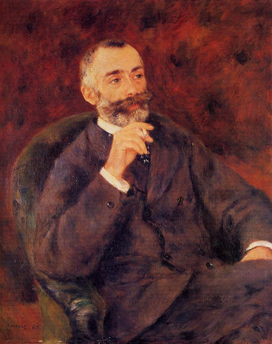 Paul Berard (Pierre-Auguste Renoir) - Reprodução com Qualidade Museu