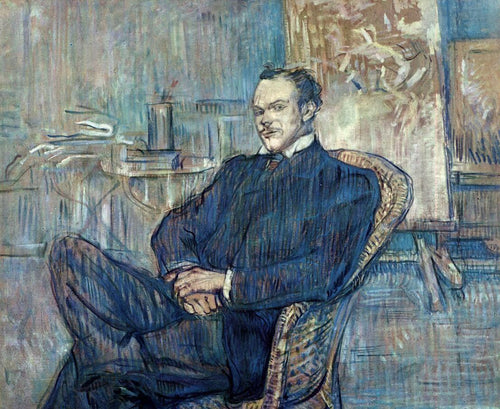 Paul Leclercq (Henri de Toulouse-Lautrec) - Reprodução com Qualidade Museu