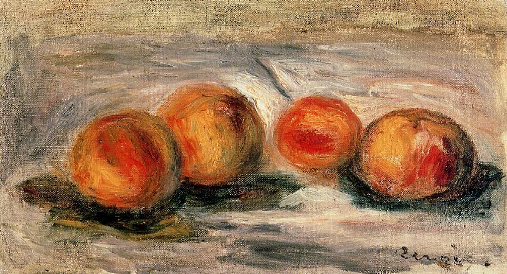 Pêssegos (Pierre-Auguste Renoir) - Reprodução com Qualidade Museu