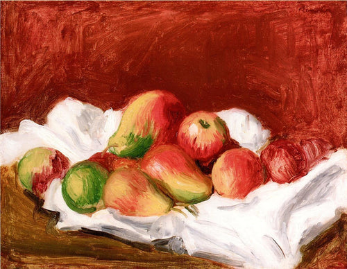 Peras e maçãs (Pierre-Auguste Renoir) - Reprodução com Qualidade Museu