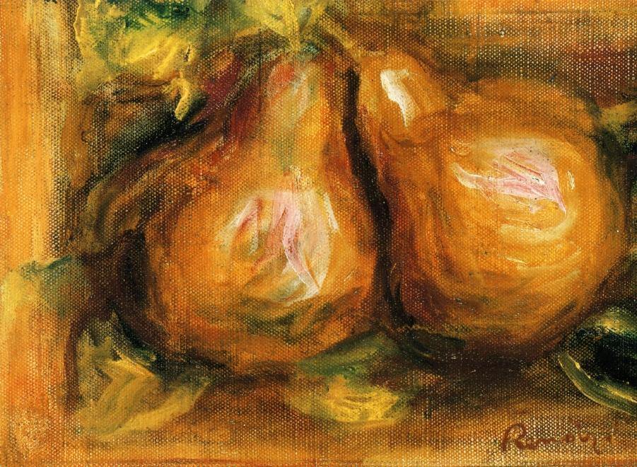 Peras (Pierre-Auguste Renoir) - Reprodução com Qualidade Museu