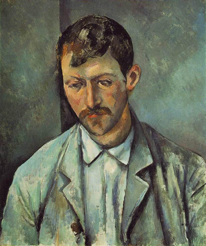 Camponês (Paul Cézanne) - Reprodução com Qualidade Museu