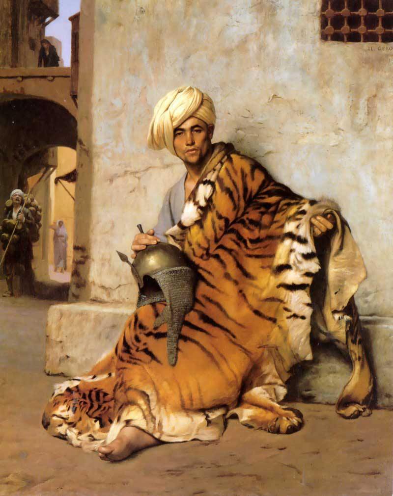 Pelt Merchant, Cairo (Jean-Leon Gerome) - Reprodução com Qualidade Museu