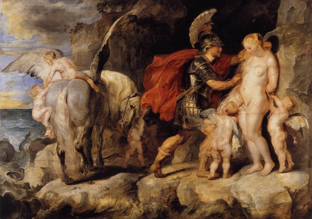Perseus libertando Andrômeda (Peter Paul Rubens) - Reprodução com Qualidade Museu