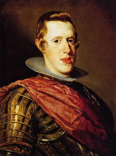 Philip IV In Armor (Diego velázquez) - Reprodução com Qualidade Museu