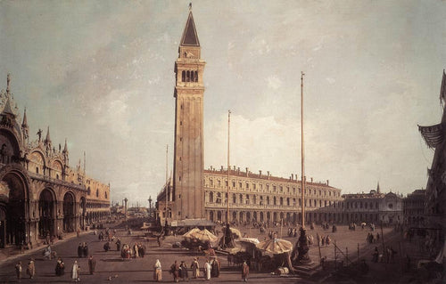 Piazza San Marco olhando para o sudoeste - Replicarte
