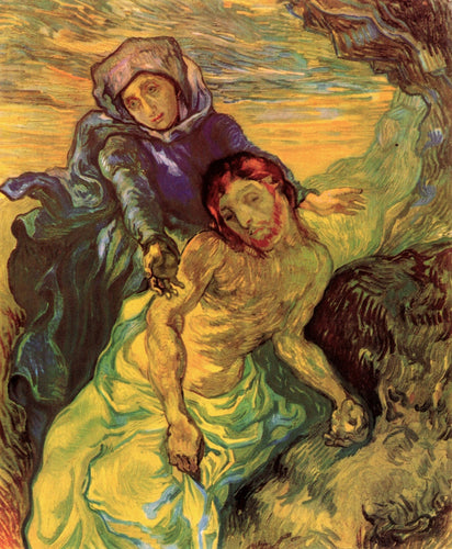 Pieta (Vincent Van Gogh) - Reprodução com Qualidade Museu