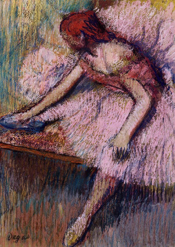 Dançarina rosa (Edgar Degas) - Reprodução com Qualidade Museu