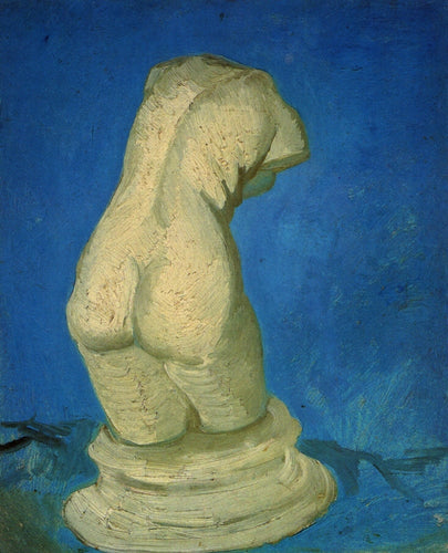 Estatueta de gesso de um torso feminino (Vincent Van Gogh) - Reprodução com Qualidade Museu