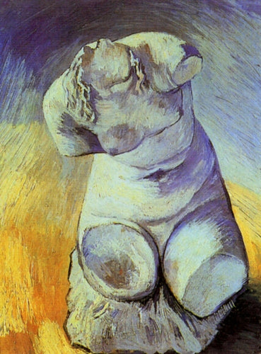 Torso Feminino de Gesso (Vincent Van Gogh) - Reprodução com Qualidade Museu