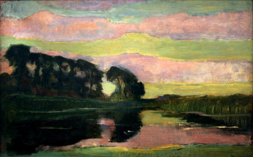 Panorama (Piet Mondrian) - Reprodução com Qualidade Museu