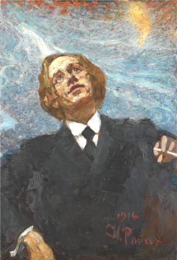 Poeta-Futurista, Retrato de Vladimir Vladimirovich Mayakovsky