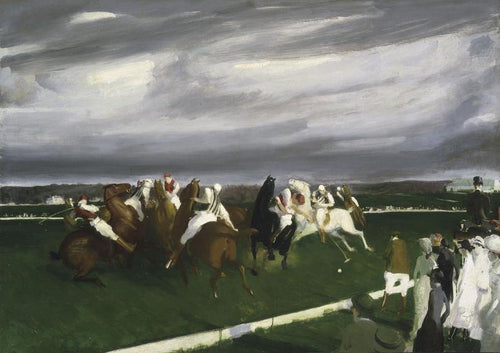 Polo At Lakewood (George Bellows) - Reprodução com Qualidade Museu