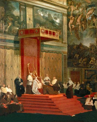Papa Pio VII, Luigi Barnaba Chiaramonti, Capela Participante