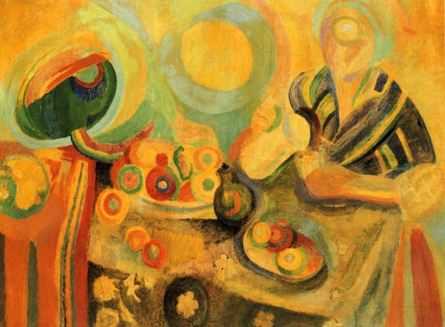 Derramando (Robert Delaunay) - Reprodução com Qualidade Museu