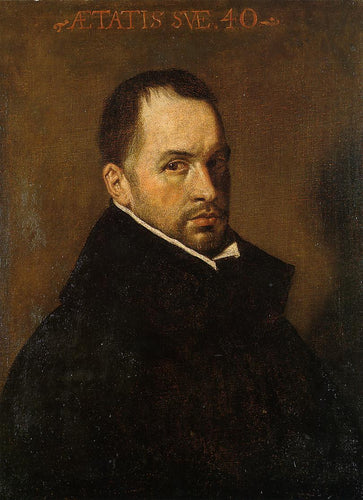 Retrato de um clérigo (Diego velázquez) - Reprodução com Qualidade Museu