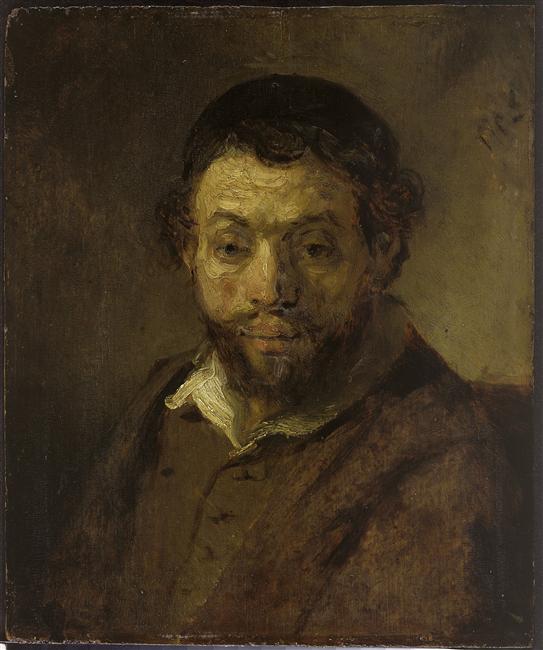 Retrato de um jovem judeu (Rembrandt) - Reprodução com Qualidade Museu